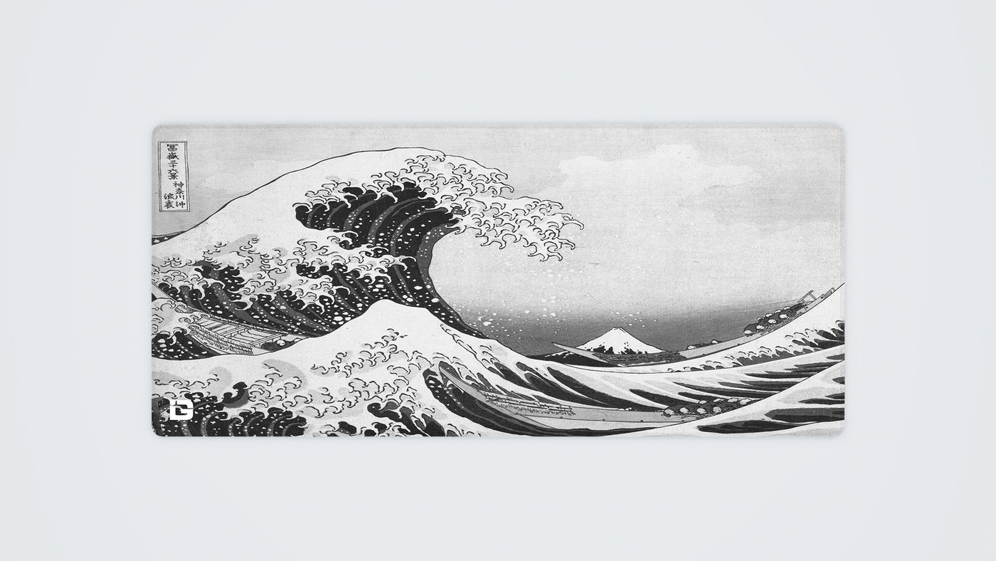 Hokusai Wave mono