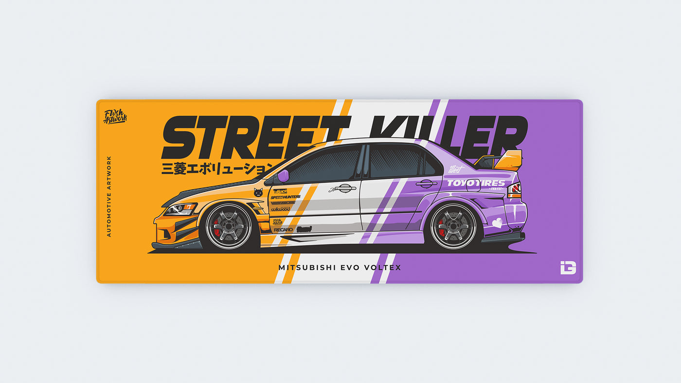 Evo Voltex Twin Stripe