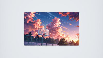 Basketball Sunset