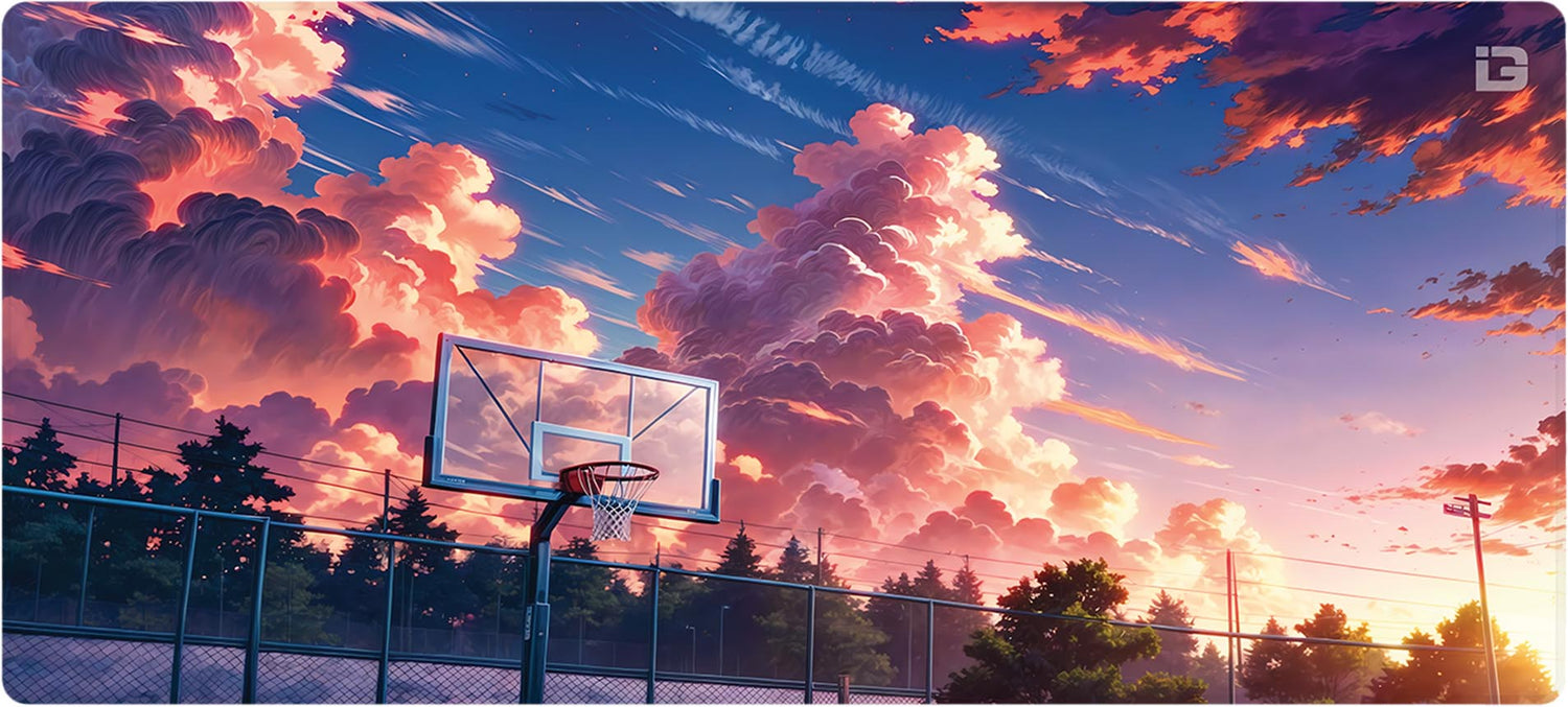 Basketball Sunset