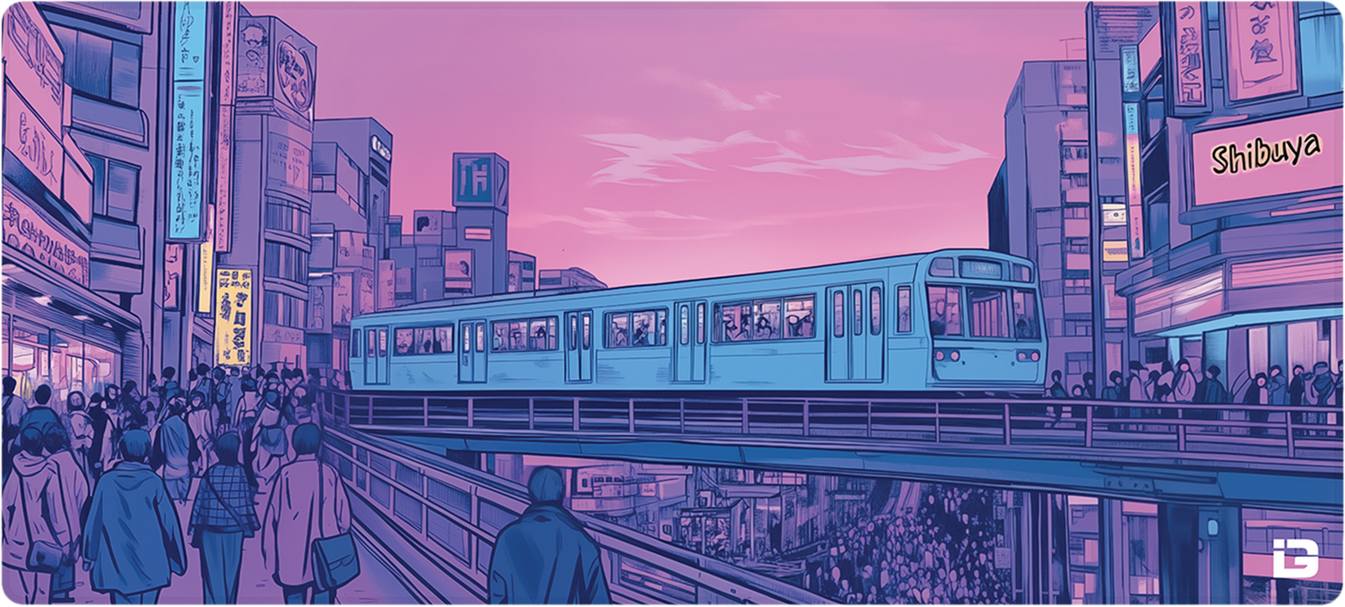 Shibuya Train