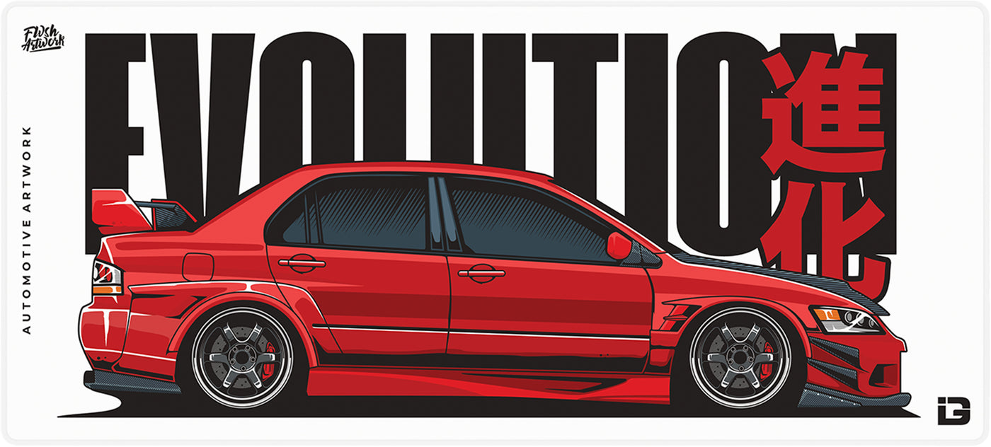 Evo 9 Vortex - Red