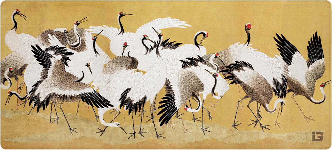 Flock of Cranes