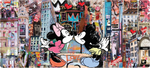 Mickey tombant amoureux